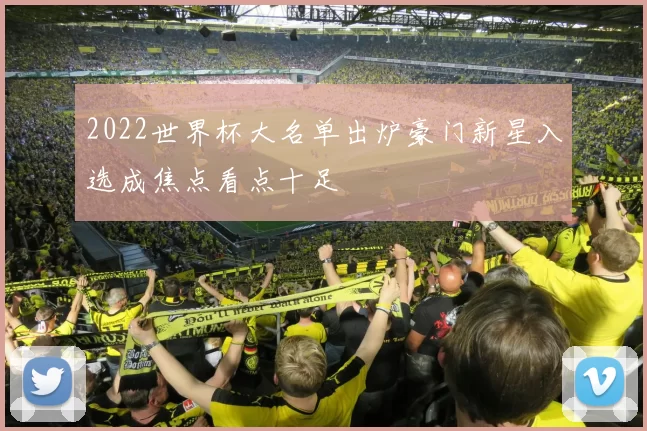 2022世界杯大名单出炉豪门新星入选成焦点看点十足